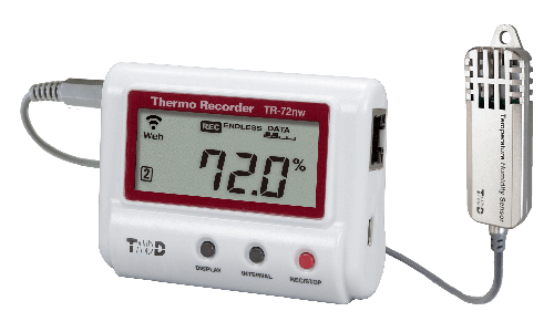 Access Temperature and Humidity Data Measured with a High Precision Sensor Anytime from Anywhere